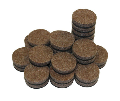 96 Pack Self-Stick Round Felt Pads for Hard Wood Floors