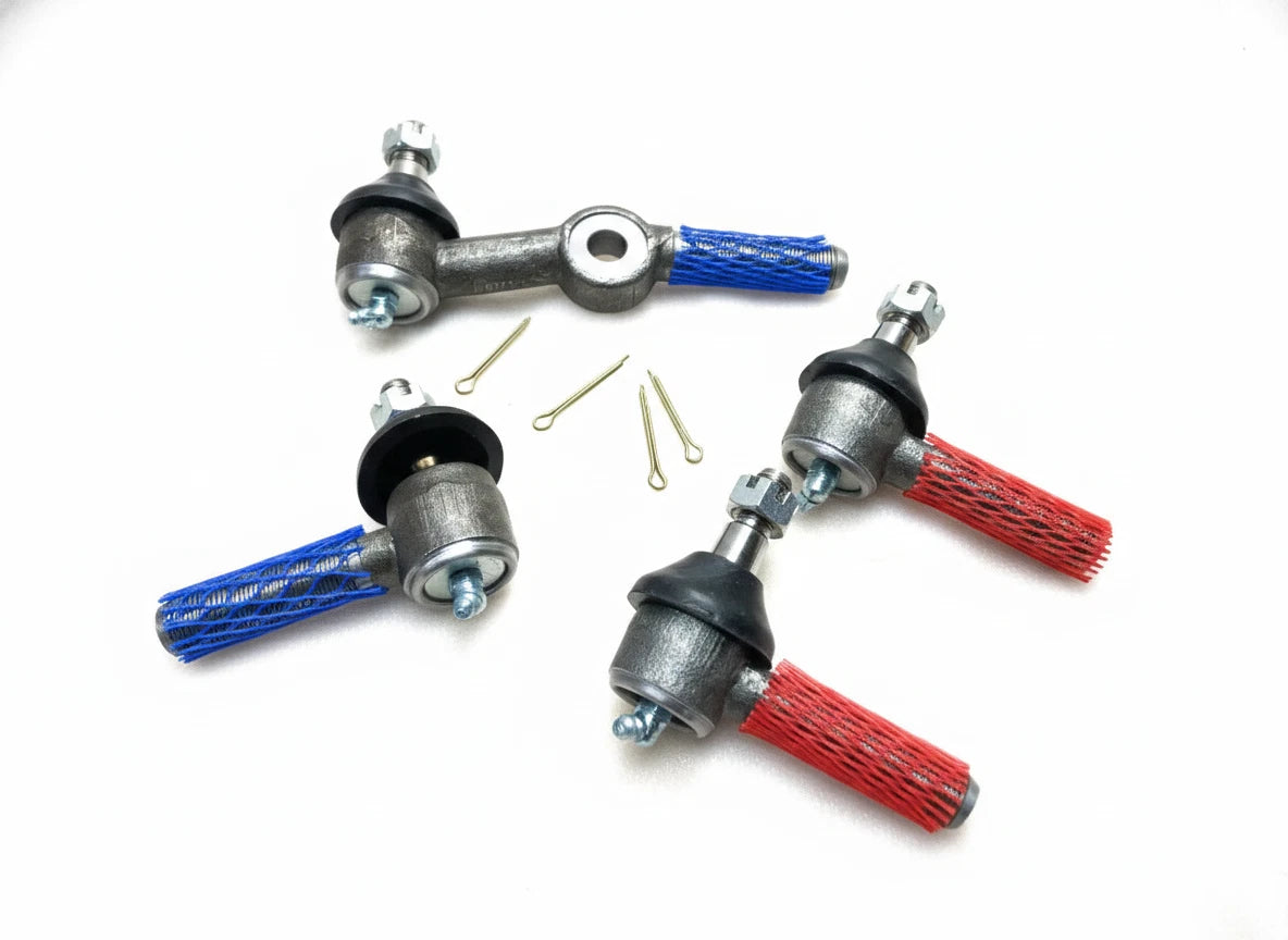 Set of 4 Steering Tie Rod Ends for Willys CJ2A CJ3B Mahindra Jeep