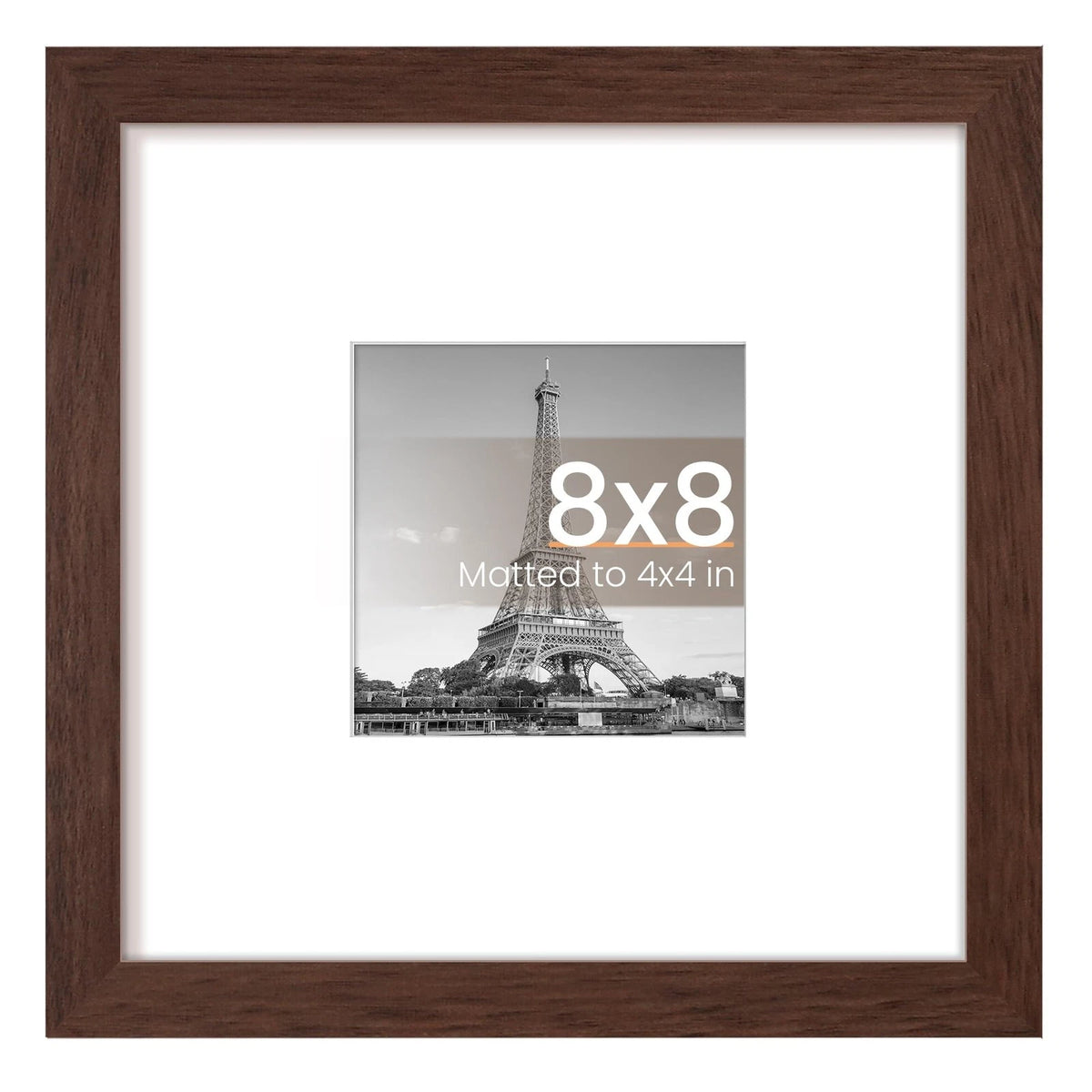 8x8 Picture Frame for Displaying 4x4 Photos (No Known Part Numbers)