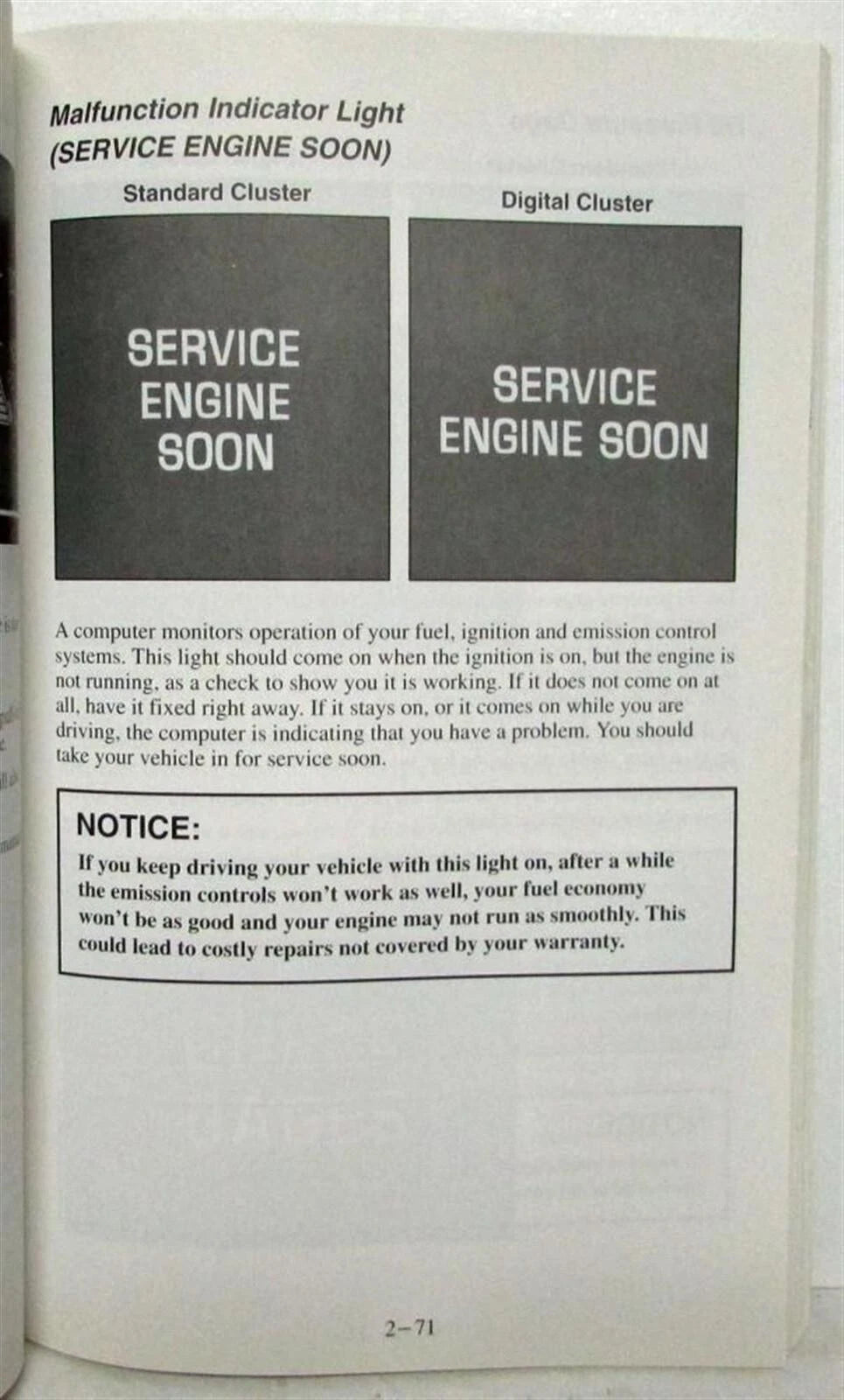 Owners Manual for GMC Truck Jimmy (1994)