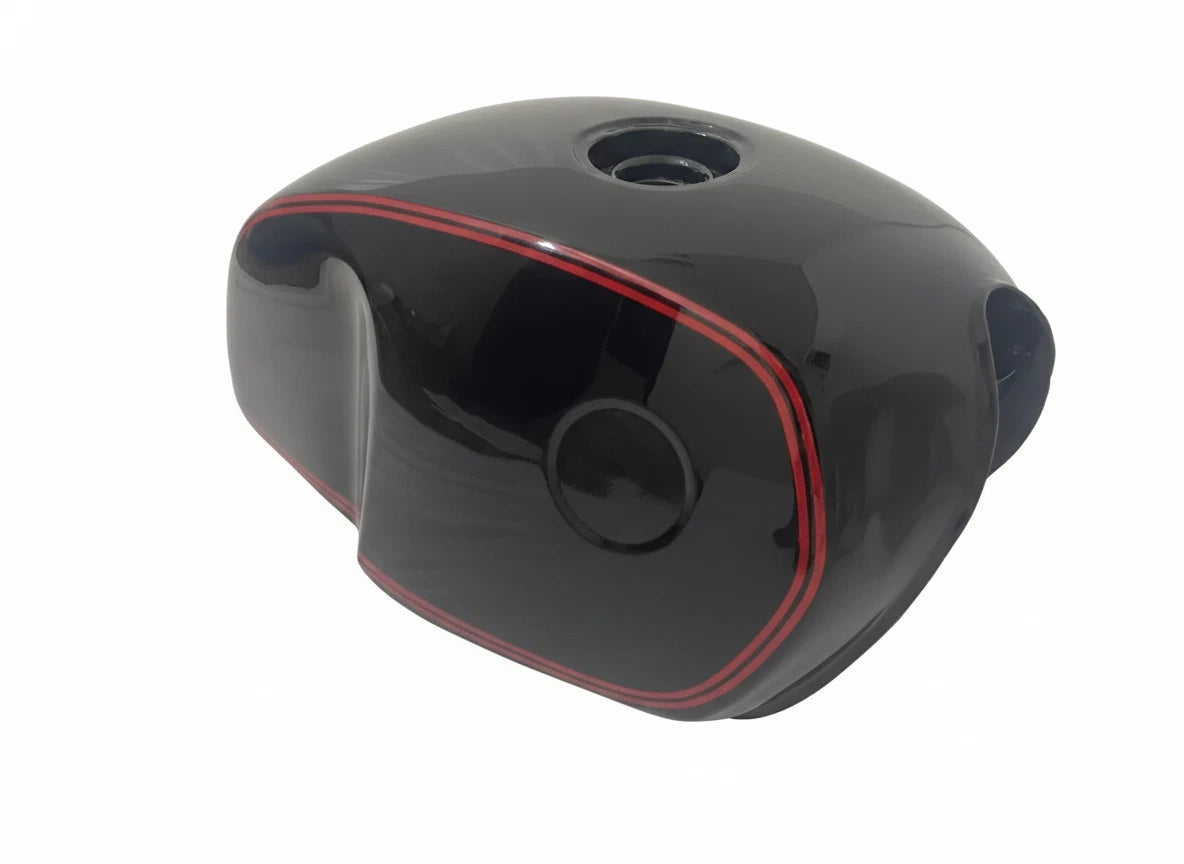 Fuel Tank for BMW R100 RT RS R90 R80 R75 (1970–1996) Black Painted Steel
