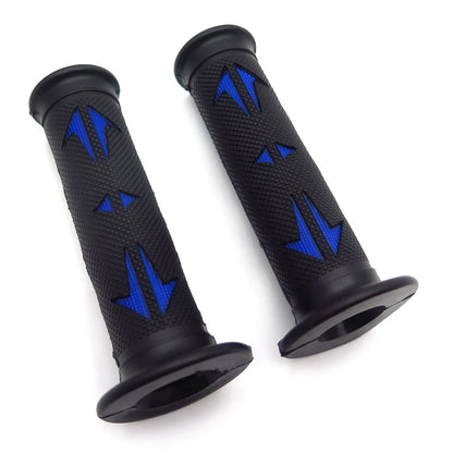 Set of 2 Rubber Hand Grips for Yamaha Dirt Bike (7/8" Left, 1" Right)