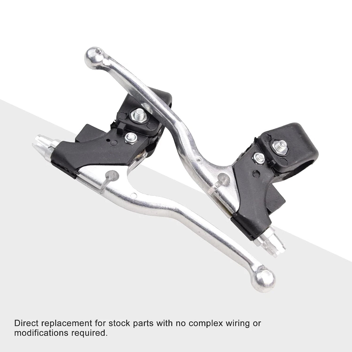 22mm Twist Throttle Grips Brake Levers Set for Mini Bike (47cc 49cc)