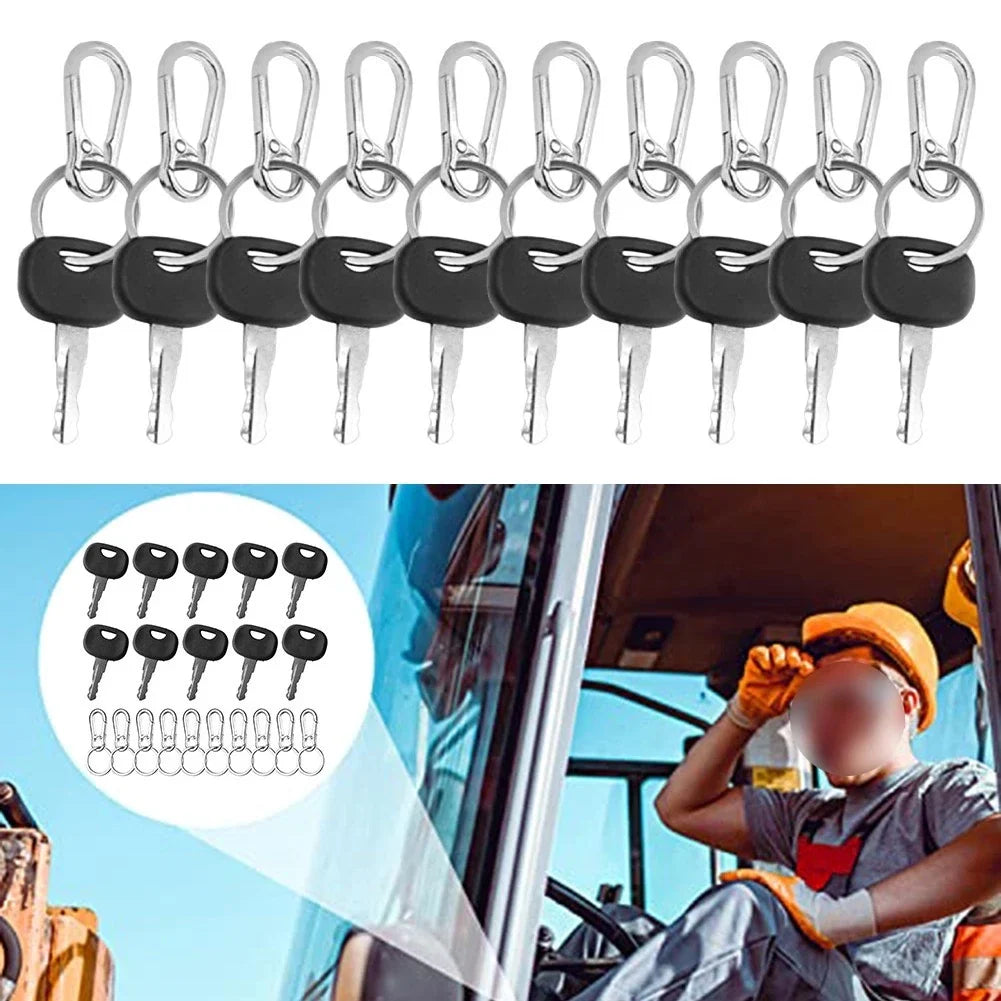 Set of 10 Ignition Keys for