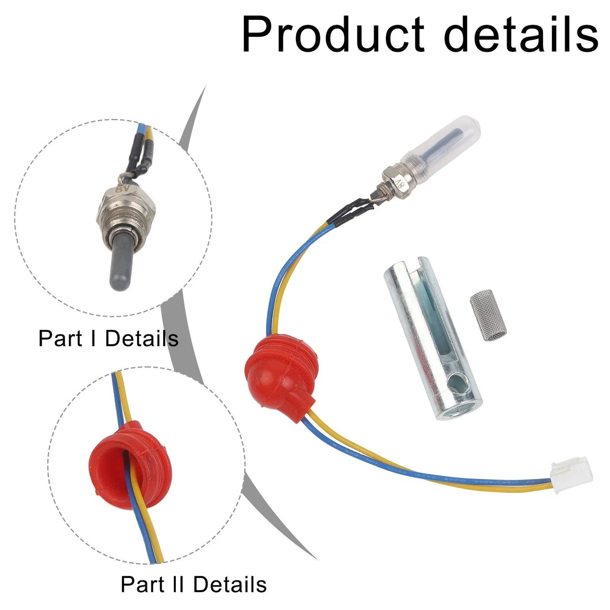 Glow Preheating Repair Kit for Diesel Auxiliary Heater 8V (2-5-8kW)