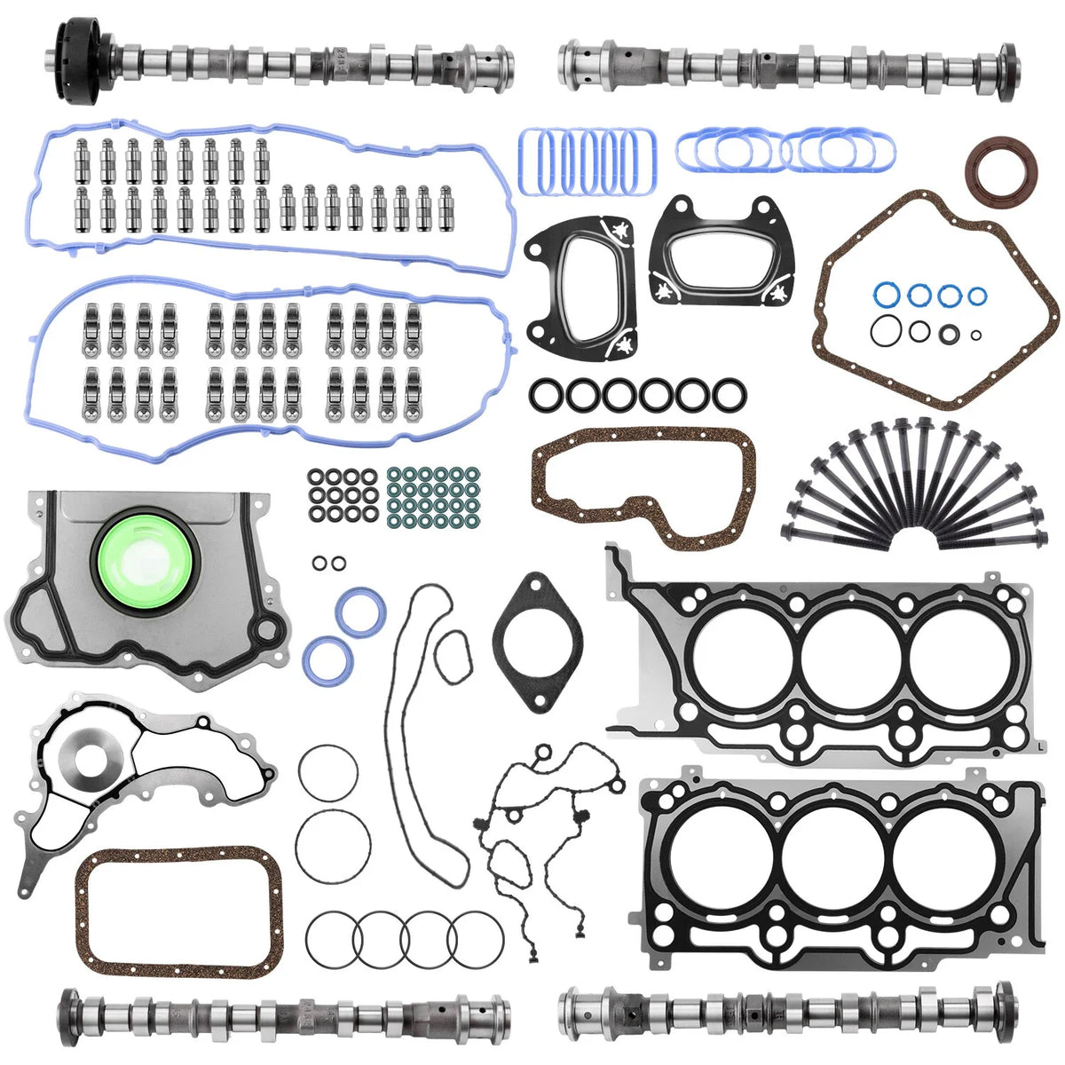 Camshaft Rocker Lifter Head Gasket Kit for Chrysler Jeep Dodge 3.6L (2011–2023)