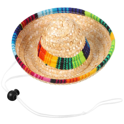 Dog Sombrero Hat for Pet Costume (M)