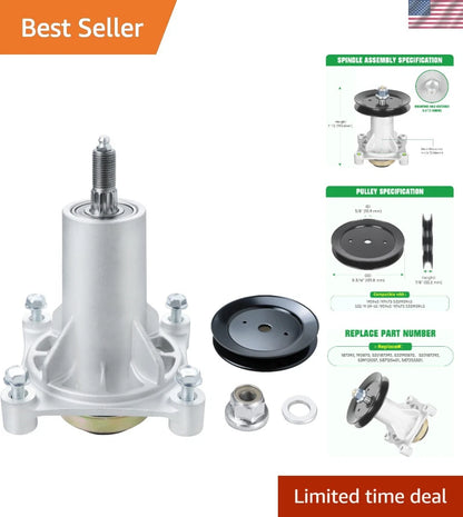 Versatile Spindle Assembly for Mower (532187292, 195945)