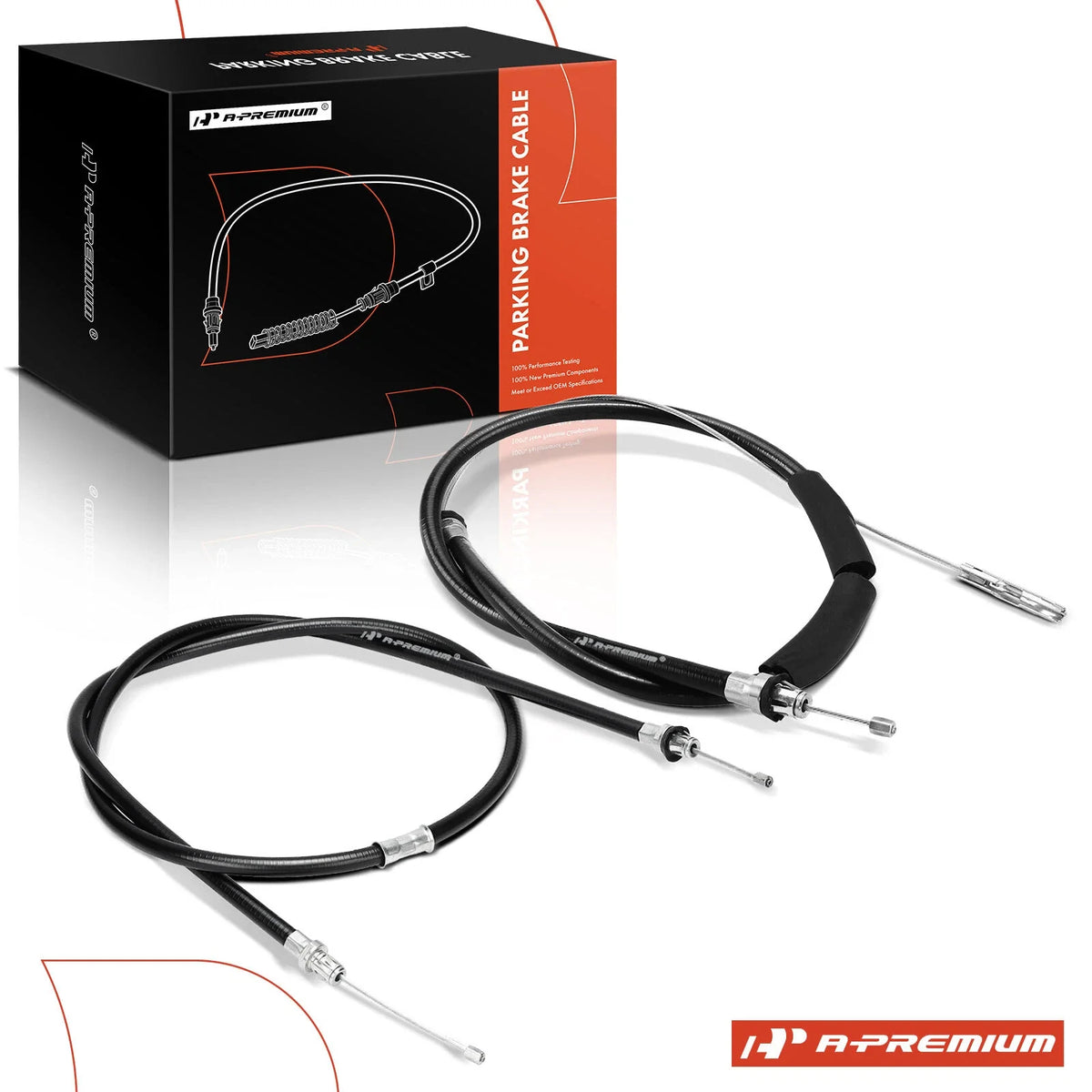 2X Rear Parking Brake Cables for Dodge Dakota (1997–1999)