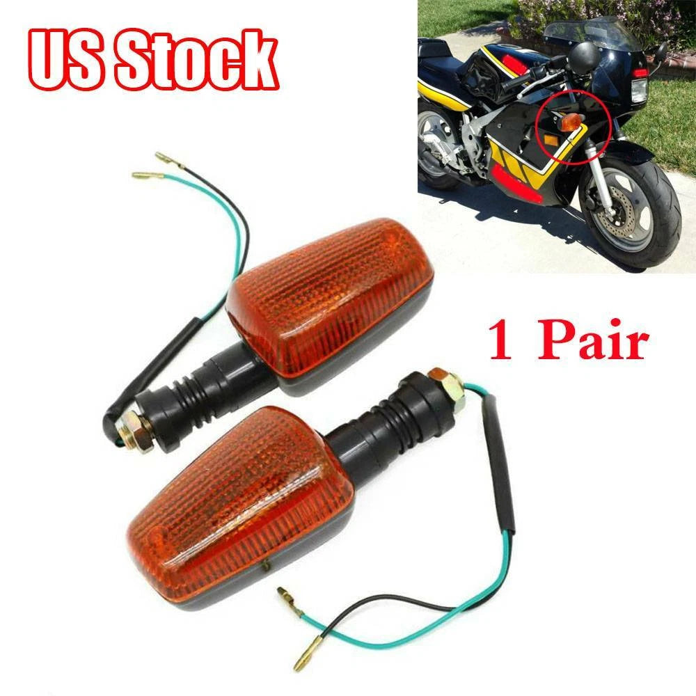 Front Pair Turn Signal Indicators for Yamaha YSR50 (1987–1992)