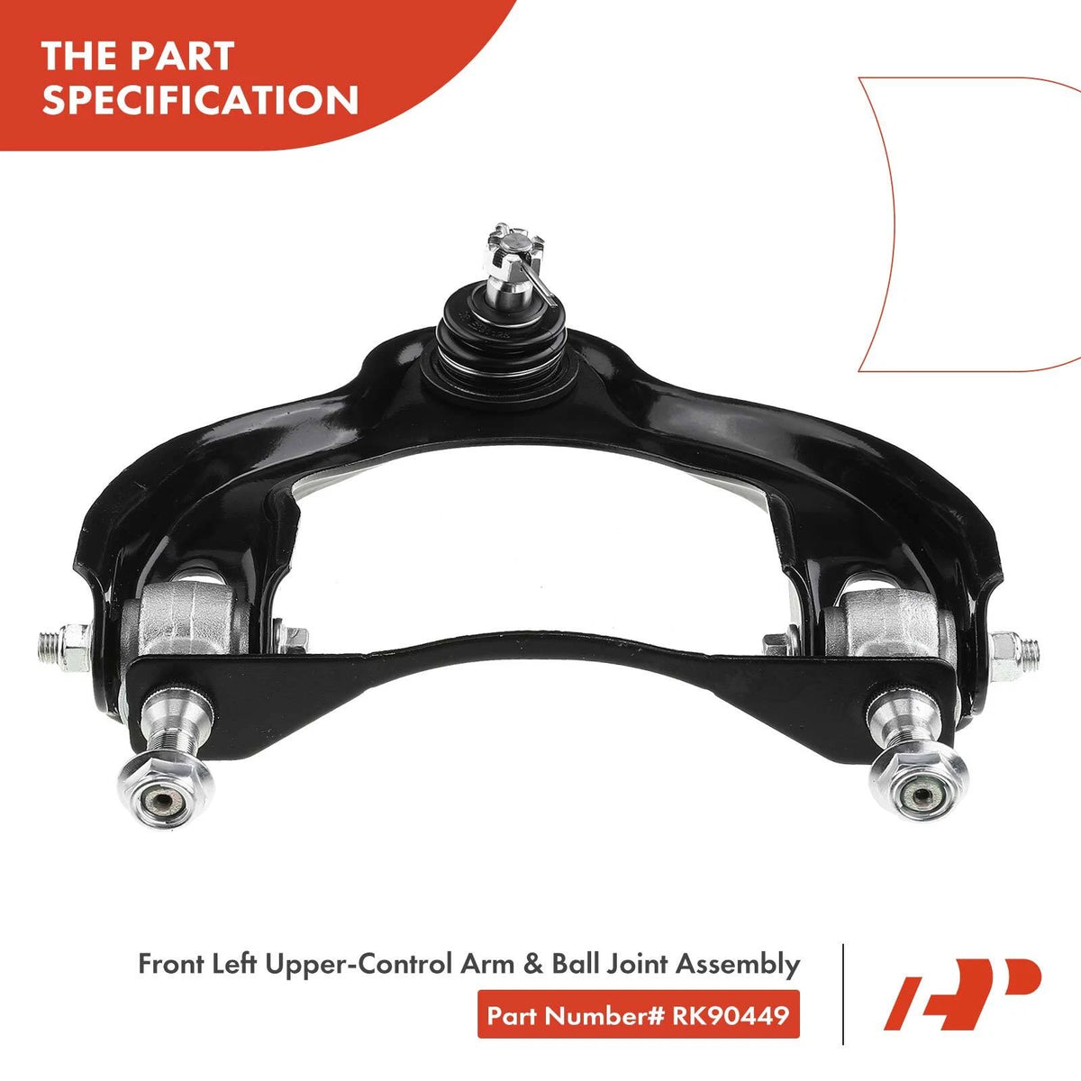 Front Left Upper Control Arm Ball Joint for Honda Civic (1992–1995) 51460SR3023, 51460SR3A02, 51460ST7010, 51460ST7A01, CK90449
