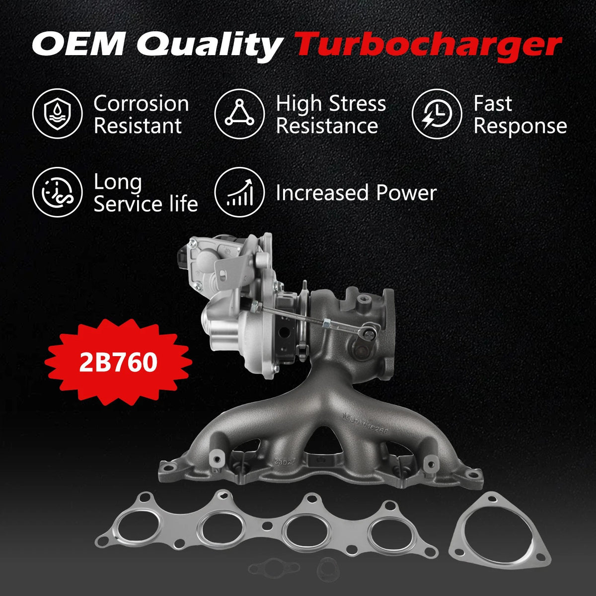 Turbo 28231-2B760 for Hyundai Tucson Kia Sportage (2016–2018)