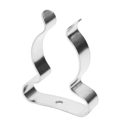 Set of 10 Terry Clips for Garages, Shacks, Cabinets - 12mm Fasteners