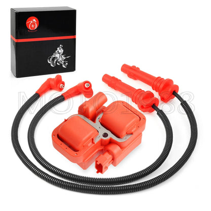 Ignition Coil & Spark Plug Wire Cap for Polaris General XP 4 1000 (2020–2023)
