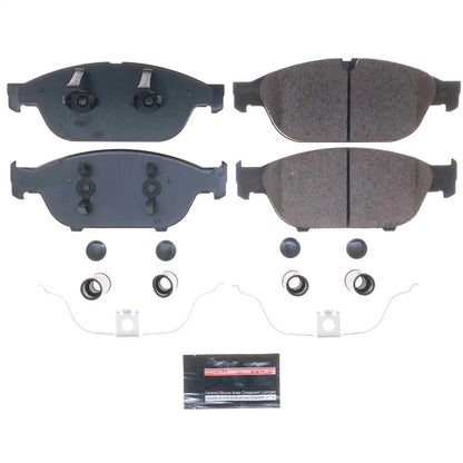 2X Powerstop Z23-1549 Brake Pad Set Front for Audi A6 Quattro A7 A8 (2012–2018)