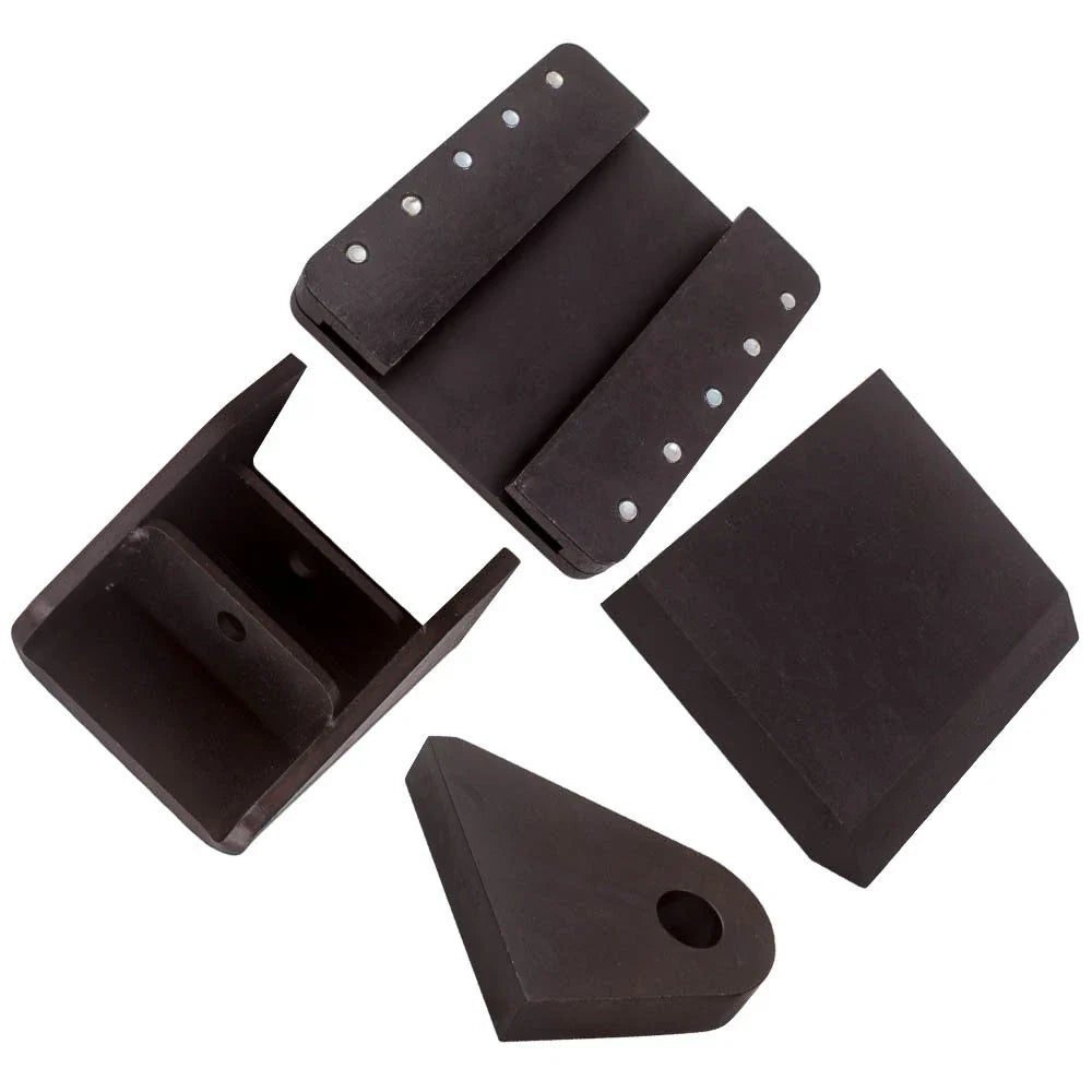 Steel Log Splitting Wedge Splitter Mount Kit for Universal Use (6 Inch)