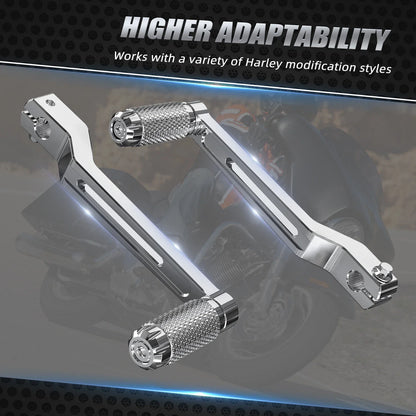 Chrome Gear Shifter Levers for Harley Electra Glide Police FLHTP (2018–2024)