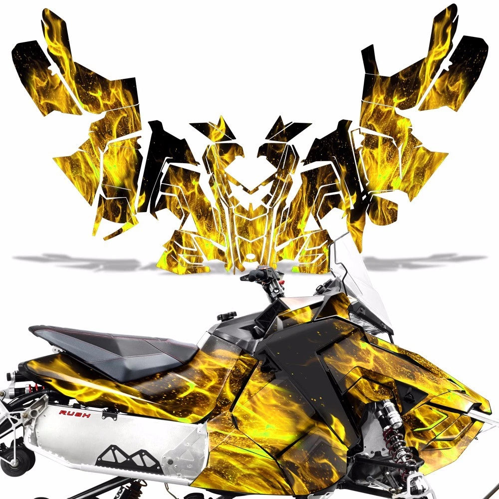 Sled Graphics for Polaris Axys/RushProS/Switchback ProS/Adventurer (2015–2020)