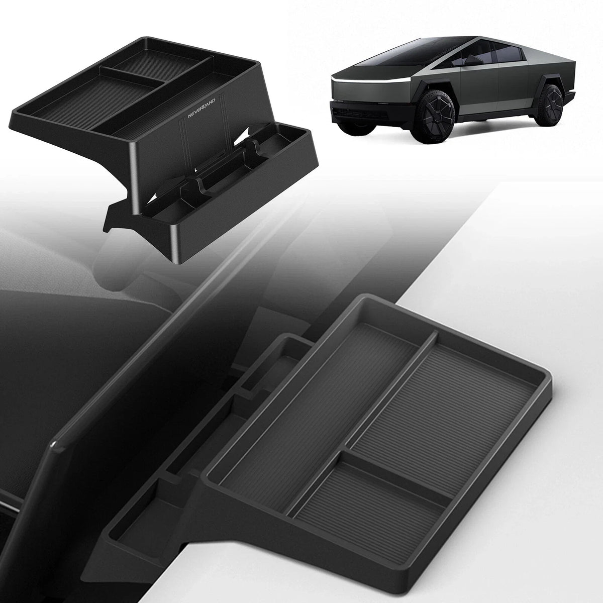 Center Console Organizer for Tesla Cybertruck (2024–2025)