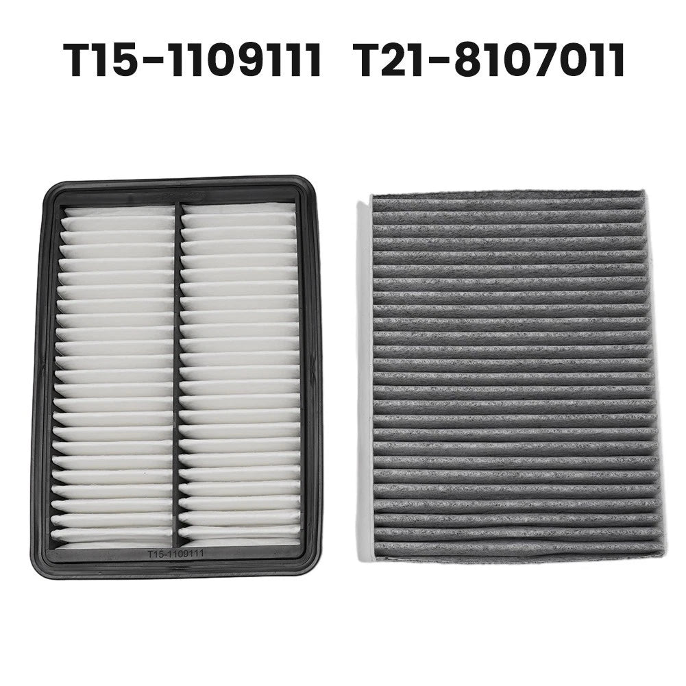 Air Filter + Cabin Filter for Chery Tiggo 5x 7 8 (T15-1109111 T21-8107011)