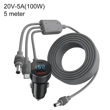 3-in-1 Power Cord for Starlink Mini RV Truck Marine (12V-48V)