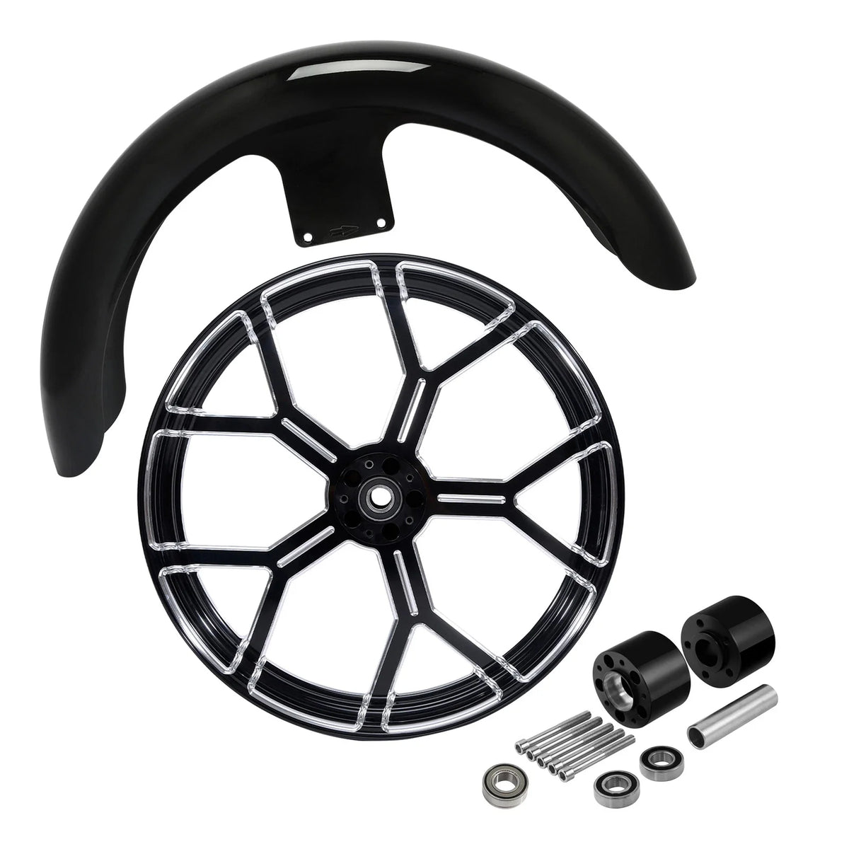 21" Front Fender Wheel & Rim for Harley Street Road Glide (2008–2025)