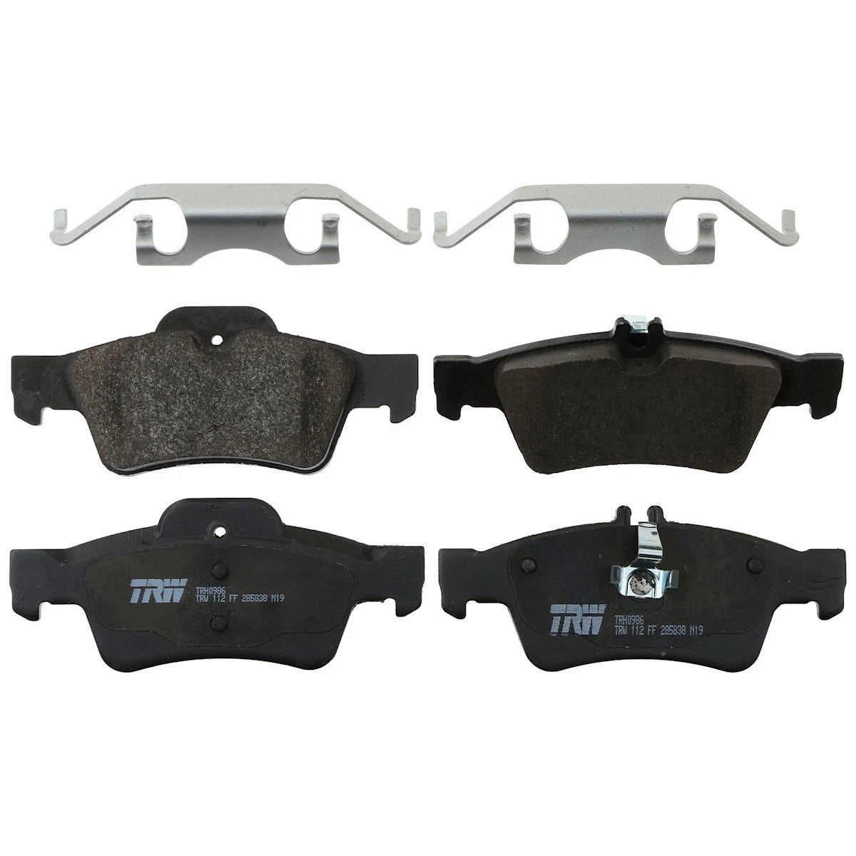 2X Brake Pad Set Rear for Mercedes S Class CL E CLS SL (2003–2013) TRH0986