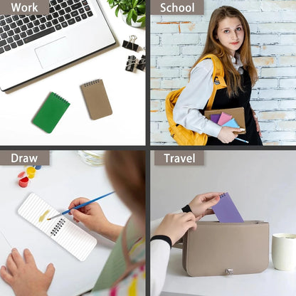 6 Pack Pocket Notebook for (b 110)