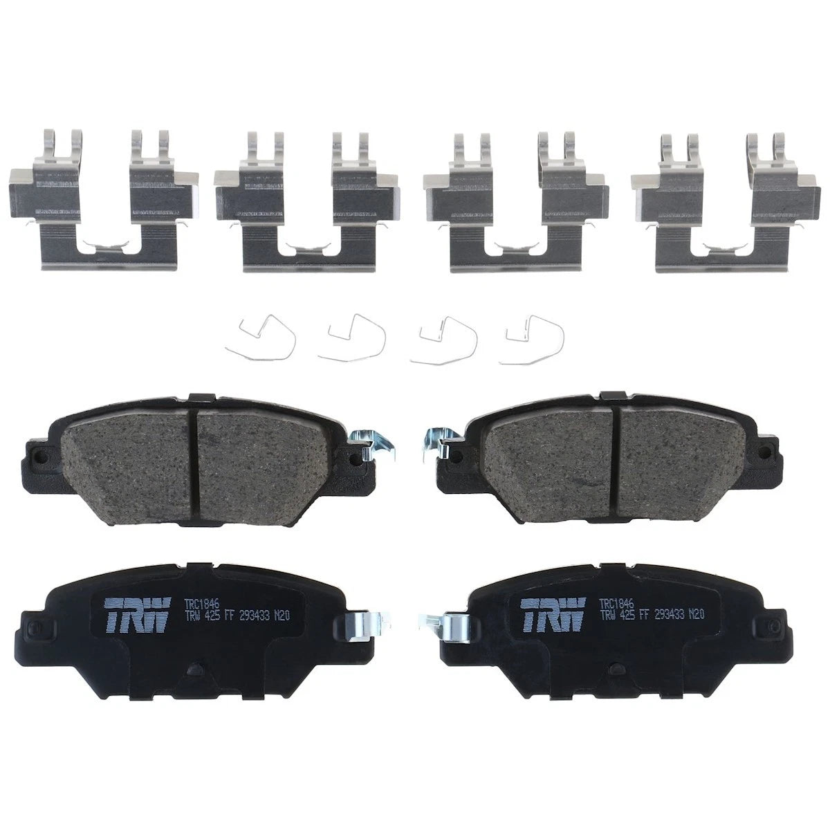 2X Rear Brake Pad Set for Mazda CX-5 (2016–2020) TRC1846