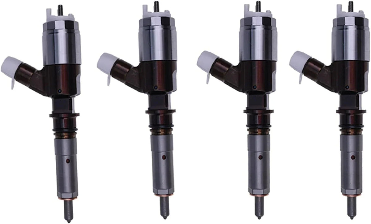 Set of 4 Fuel Injectors 326-4756 for Caterpillar C4.2 Engine (312D, 320D)