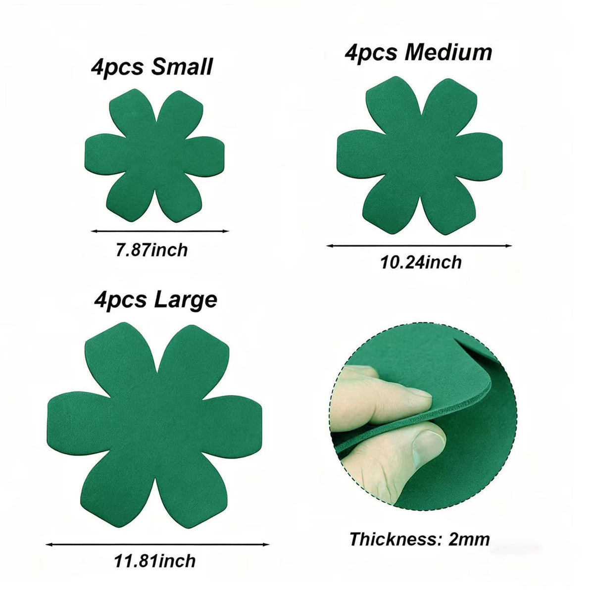 12 Pack Pot and Pan Protectors for Kitchen (Various Sizes)