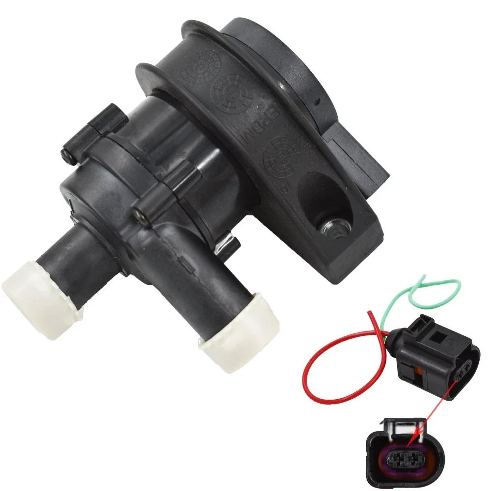 Auxiliary Water Pump & Wire Harness for VW Tiguan Passat Jetta Golf
