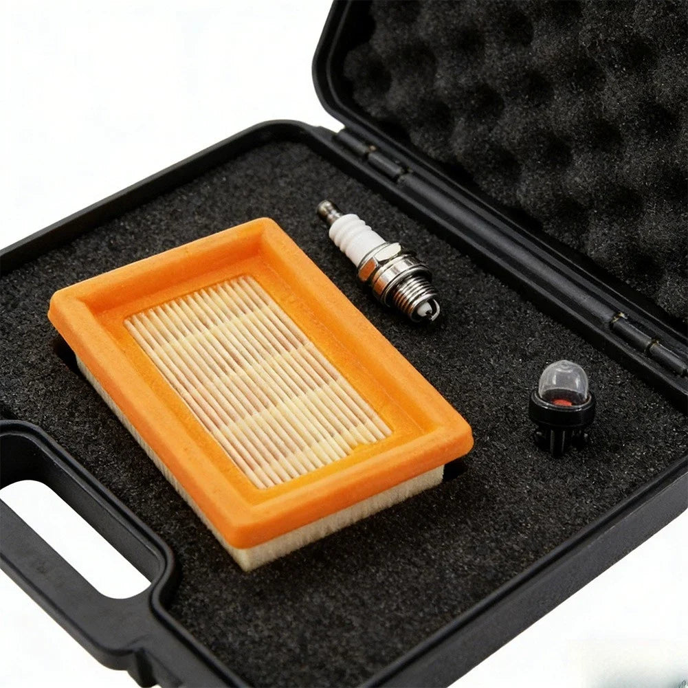 Air Filter Cleaner Spark Primer Bulb Kit for FS120 FS200 FS250 (N/A)