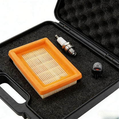Air Filter Cleaner Spark Primer Bulb Kit for FS120 FS200 FS250 (N/A)