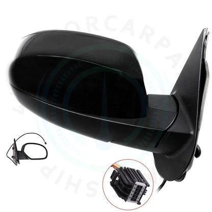 Power Heated Manual Folding Passenger Side Mirror for Chevy GMC (2007–2013)