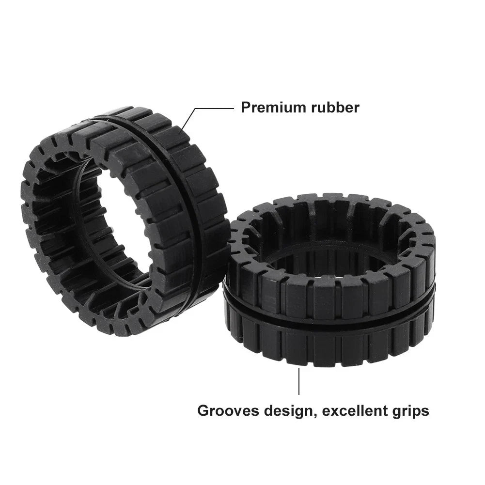 Set of 4 Non-Slip Wheel Tires 6110 for