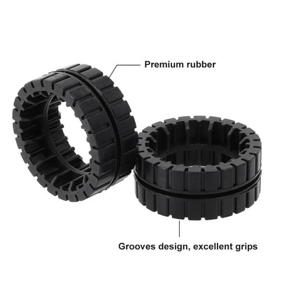 Set of 4 Non-Slip Wheel Tires 6110 for