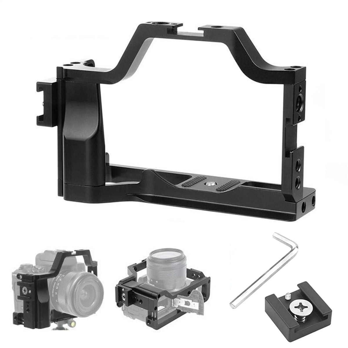 Camera Cage for Canon M5 M50 M50II DSLR (No Part Numbers)