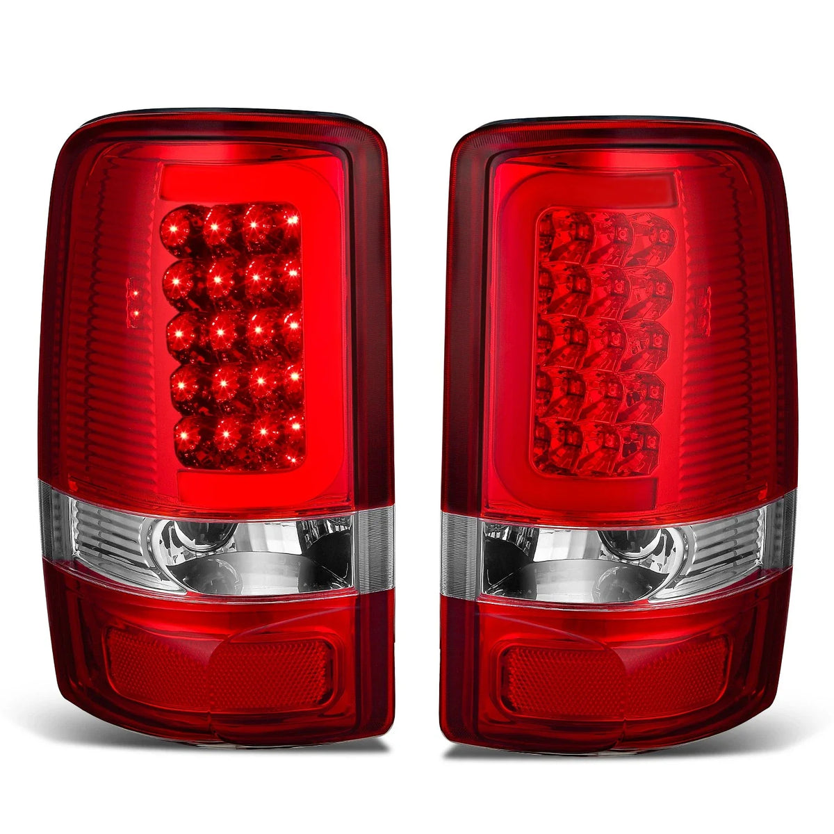 3D LED C-Bar Tail Light Brake/Stop Lamp for Chevy Tahoe/GMC Yukon (2000–2006)