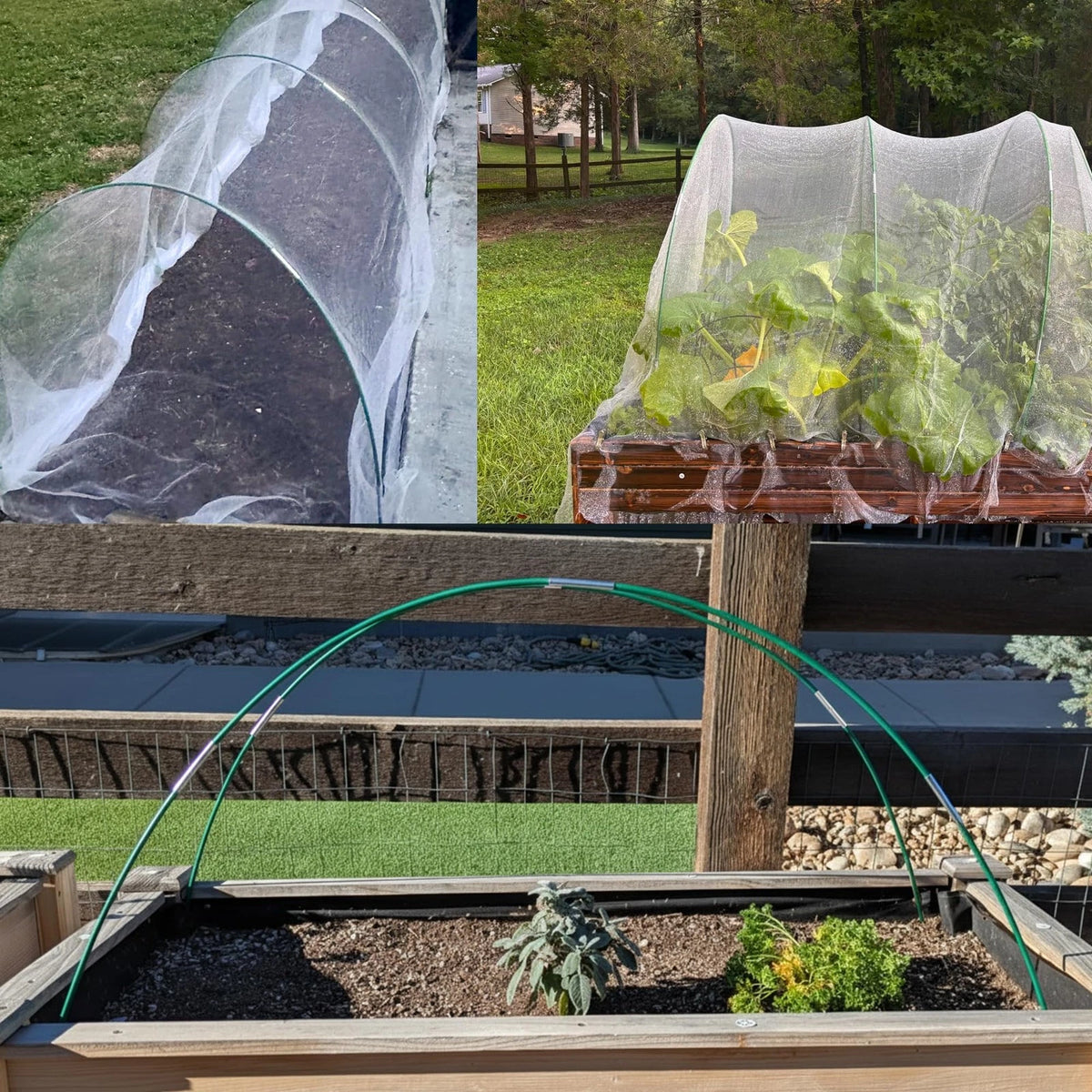 40pcs Garden Hoops Kit for Raised Beds