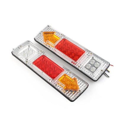 24V LED Rear Tail Light Brake Turn Signal for Trailer Truck Caravan
