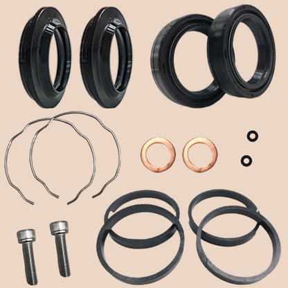 39mm Fork Seals Rebuild Kit for Harley-Davidson Sportster 883 1200 (1988–2015) 495607