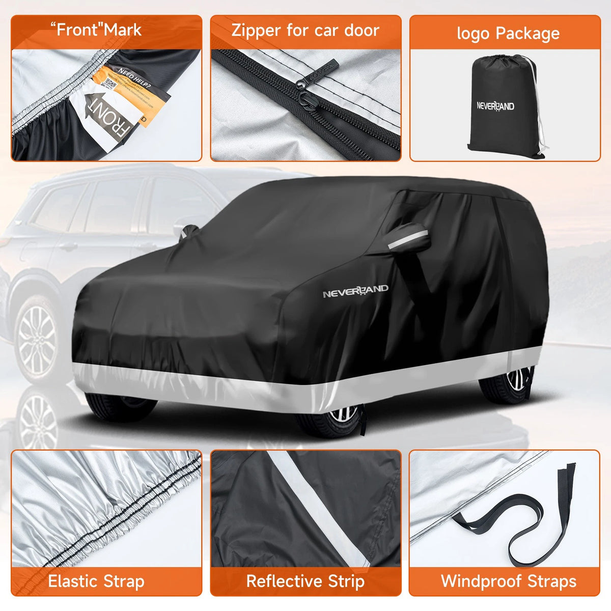 Full Car Cover for Lexus GS350 (2009–2020) NEV A52-63-Y-L-L Waterproof UV Protection