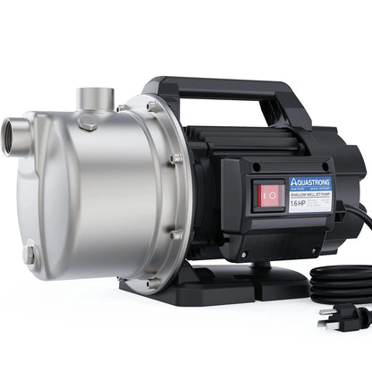 1.6HP Stainless Shallow Well Garden Pump for Aquastrong (115V)