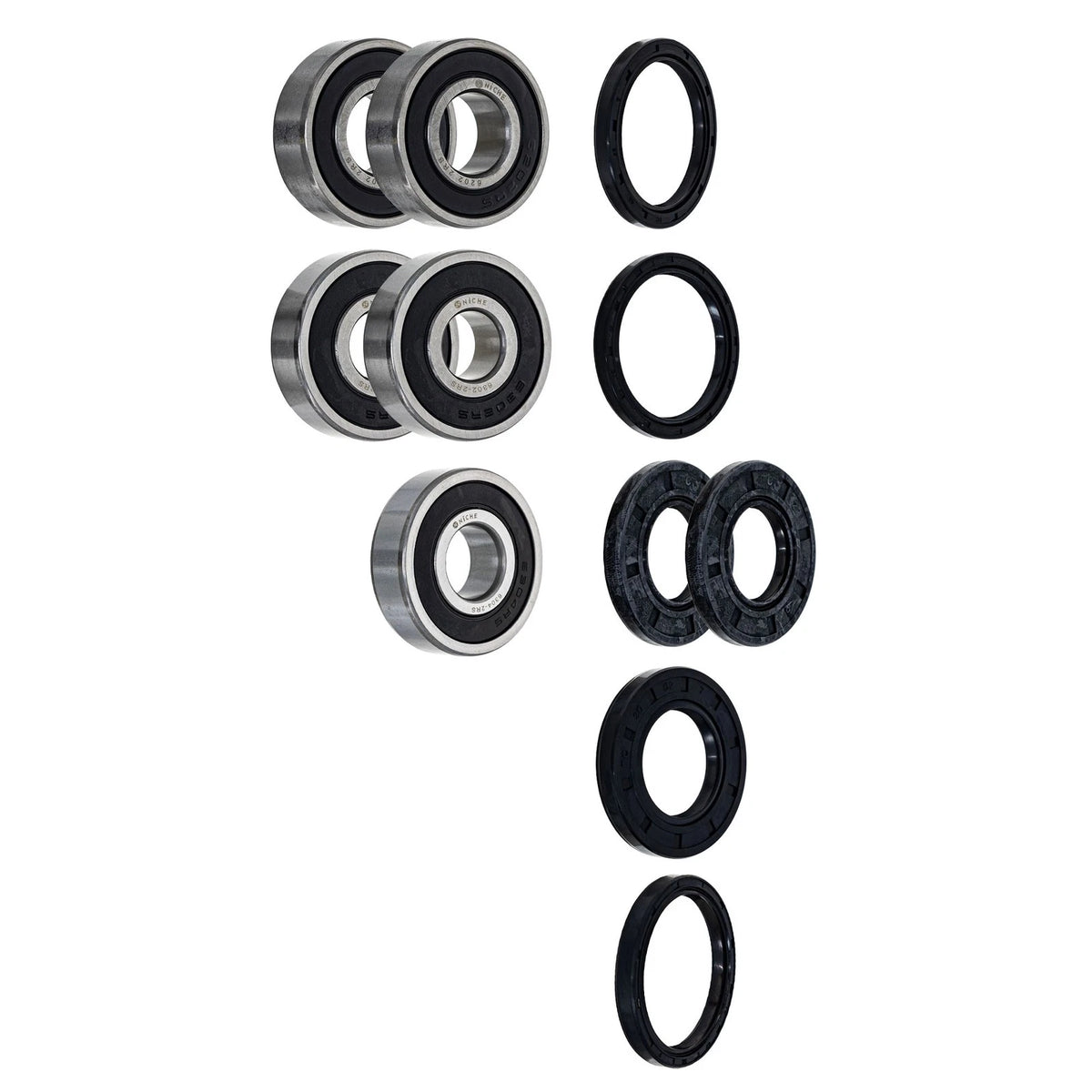 Wheel Bearing Seal Kit for Yamaha XV250 Route 66 (MK1008632, 6202-2RS, 6302-2RS)