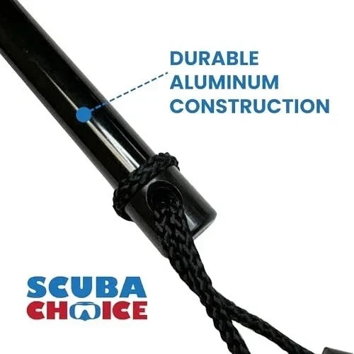6.5" Aluminum Travel Hand Spear with 5-Prong Tip for Lionfish (No Year)