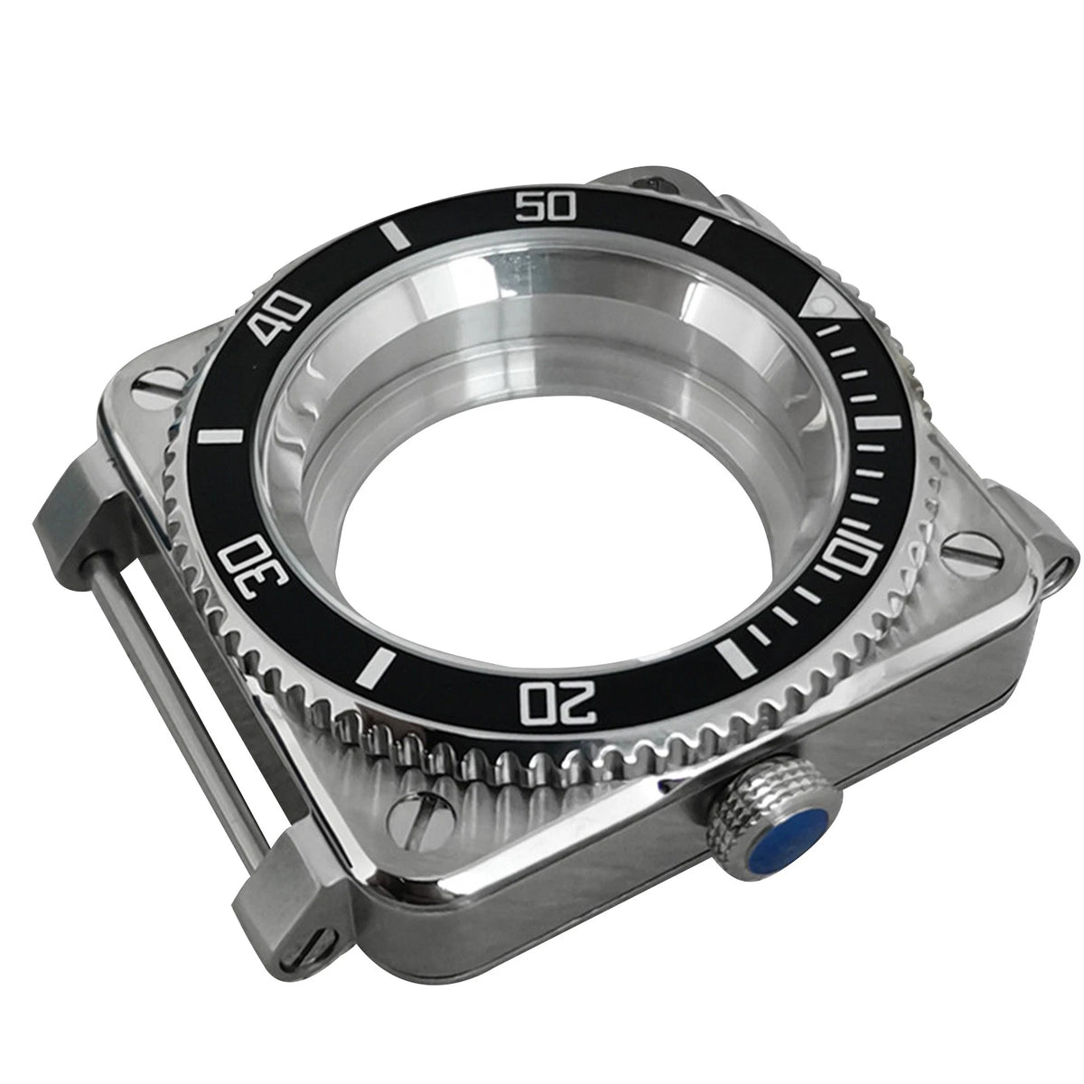 Waterproof Stainless Steel Watch Case for NH35/NH36/4R Movement