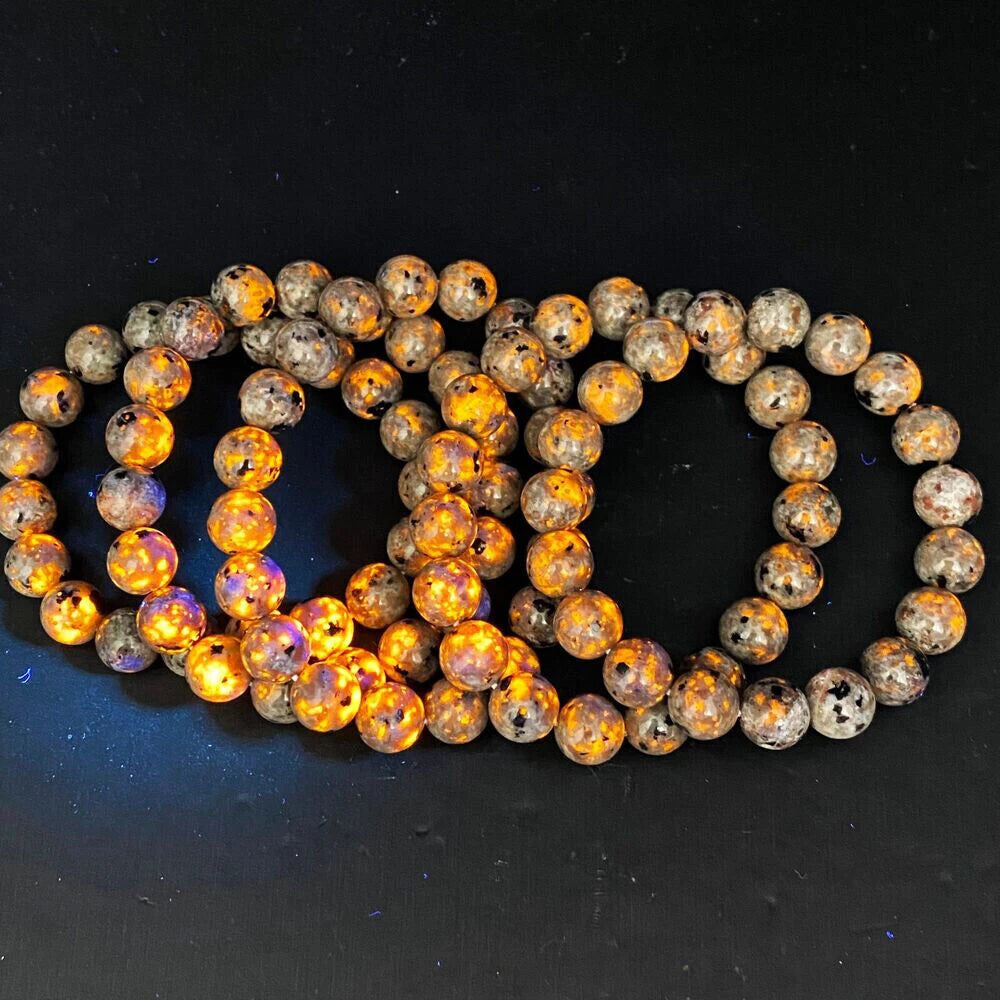 8Pcs 8mm Yooperlite Crystal Healing Stretch Bracelet for