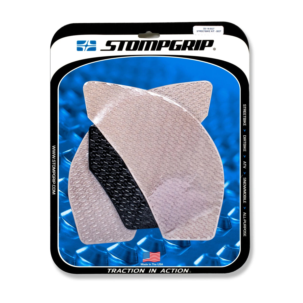 Stompgrip Street Traction Pad for Gas Tank Covers (55-14-0037H)
