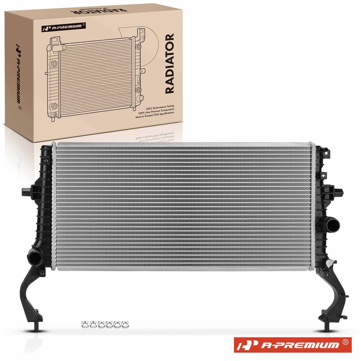 Radiator for Hyundai Veloster N (2019–2020) 25310K9000, 13884